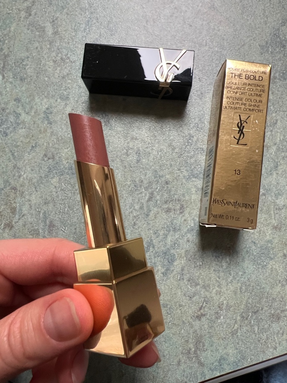 Yves Saint Laurent THE BOLD Lipstick - Muted Dusty Rose - Nude Era 44